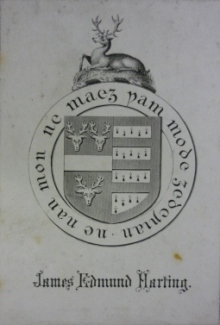 James Harting bookplate