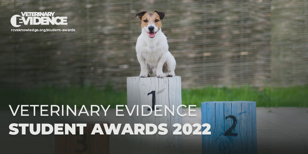 Veterinary Evidence student awards 2022