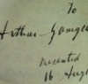 Carlo Ruini anatomy of the horse, inscription inside showing it once belonged to Arthur Gamgee