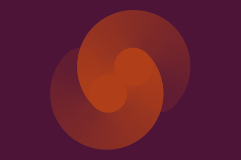 purple and orange graphic
